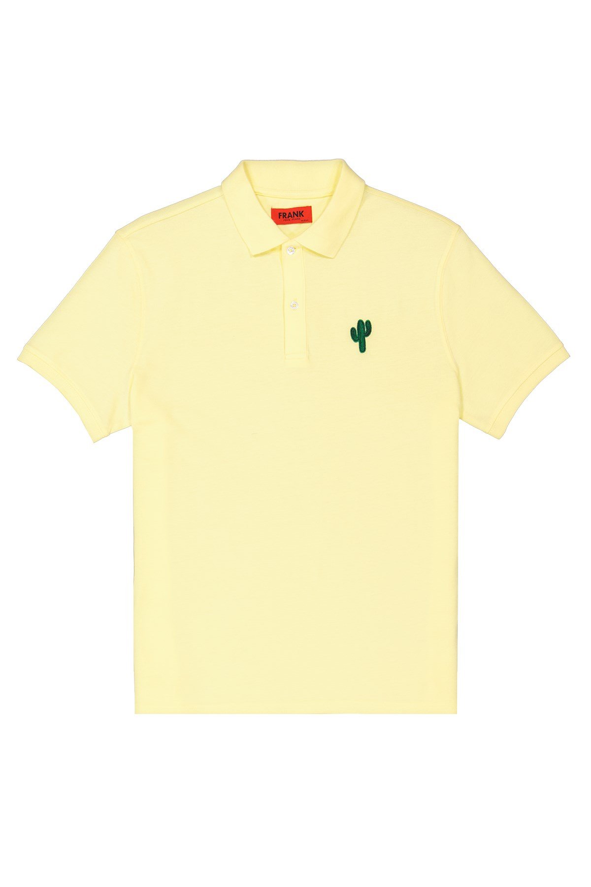 JOHN FRANK IDENTITY POLO T-SHIRT ACIK SARI