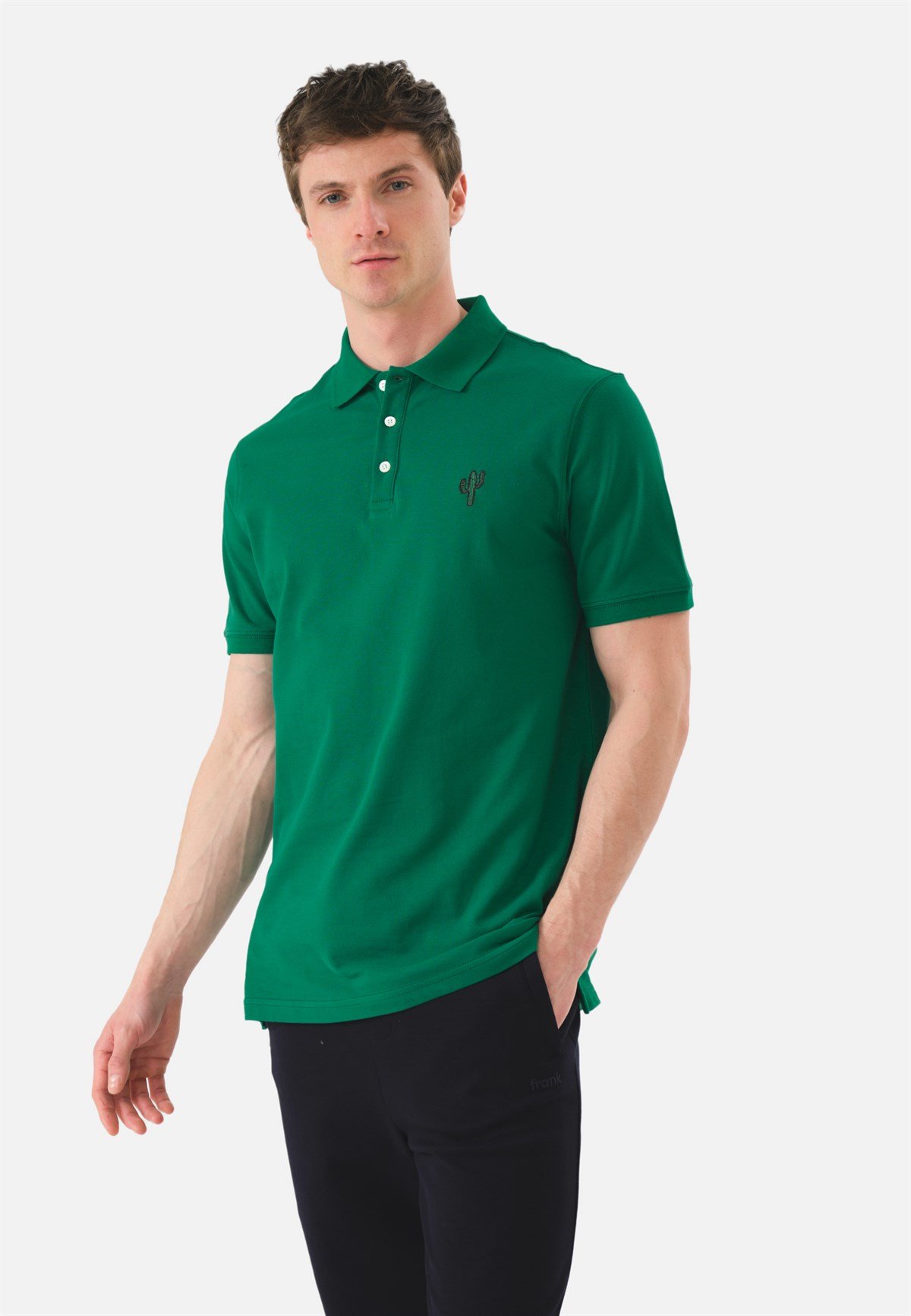 John Frank Cactus Polo T-Shirt
