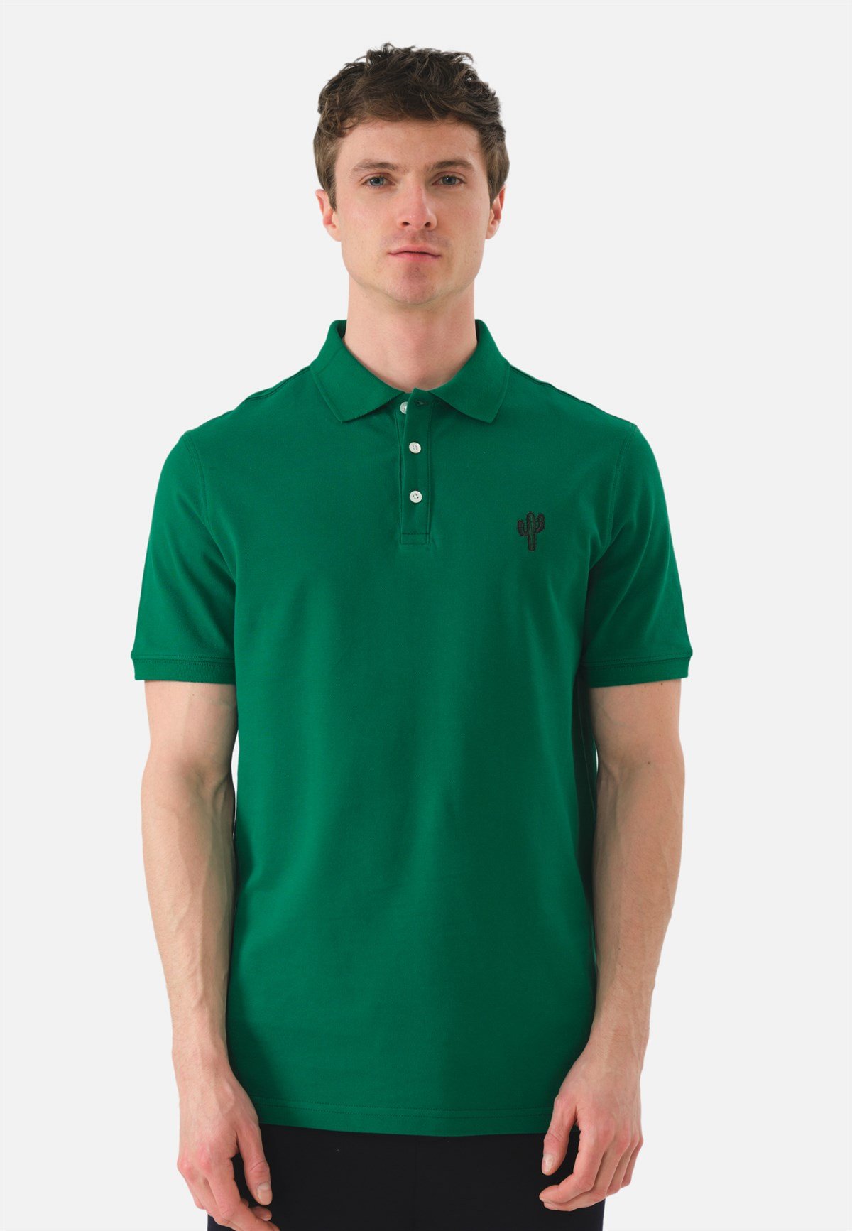 John Frank Cactus Polo T-Shirt
