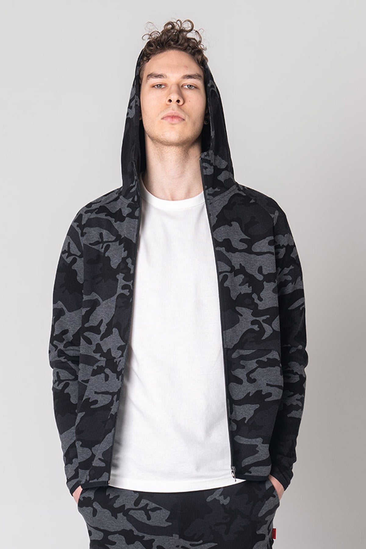 JOHN FRANK IDENTITY SWEATSHIRT SİYAH