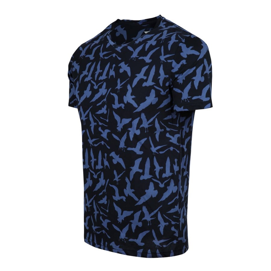JOHN FRANK CAMPUS T-SHIRT INDIGO