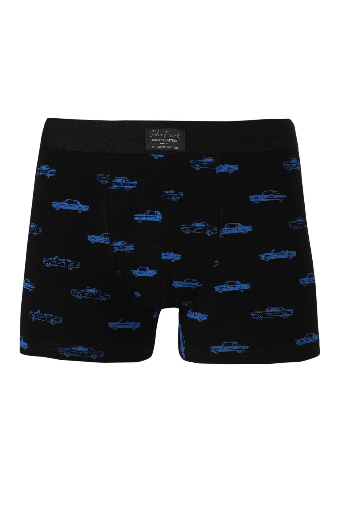 John Frank Car Urban Couture Siyah Boxer