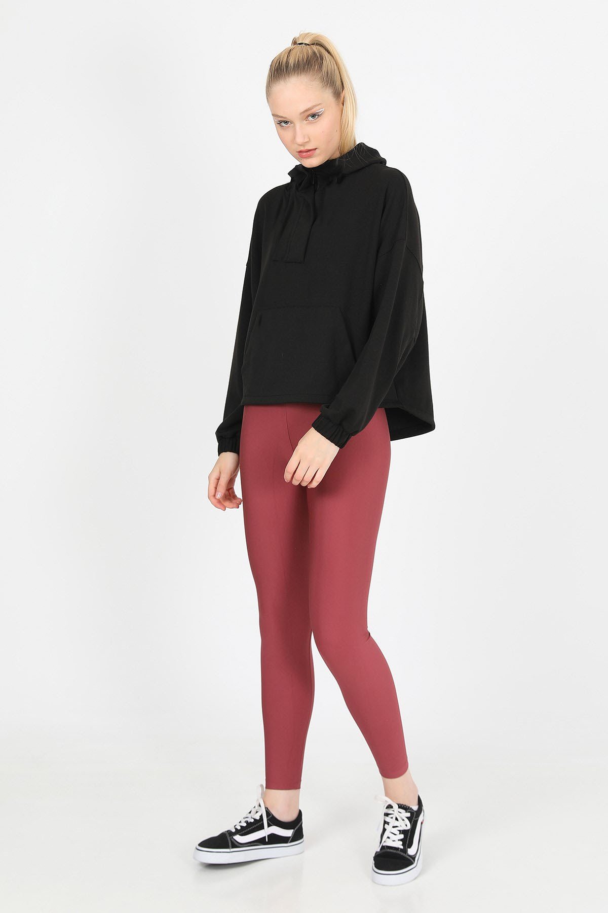 John Frank Chic Siyah Hoodie