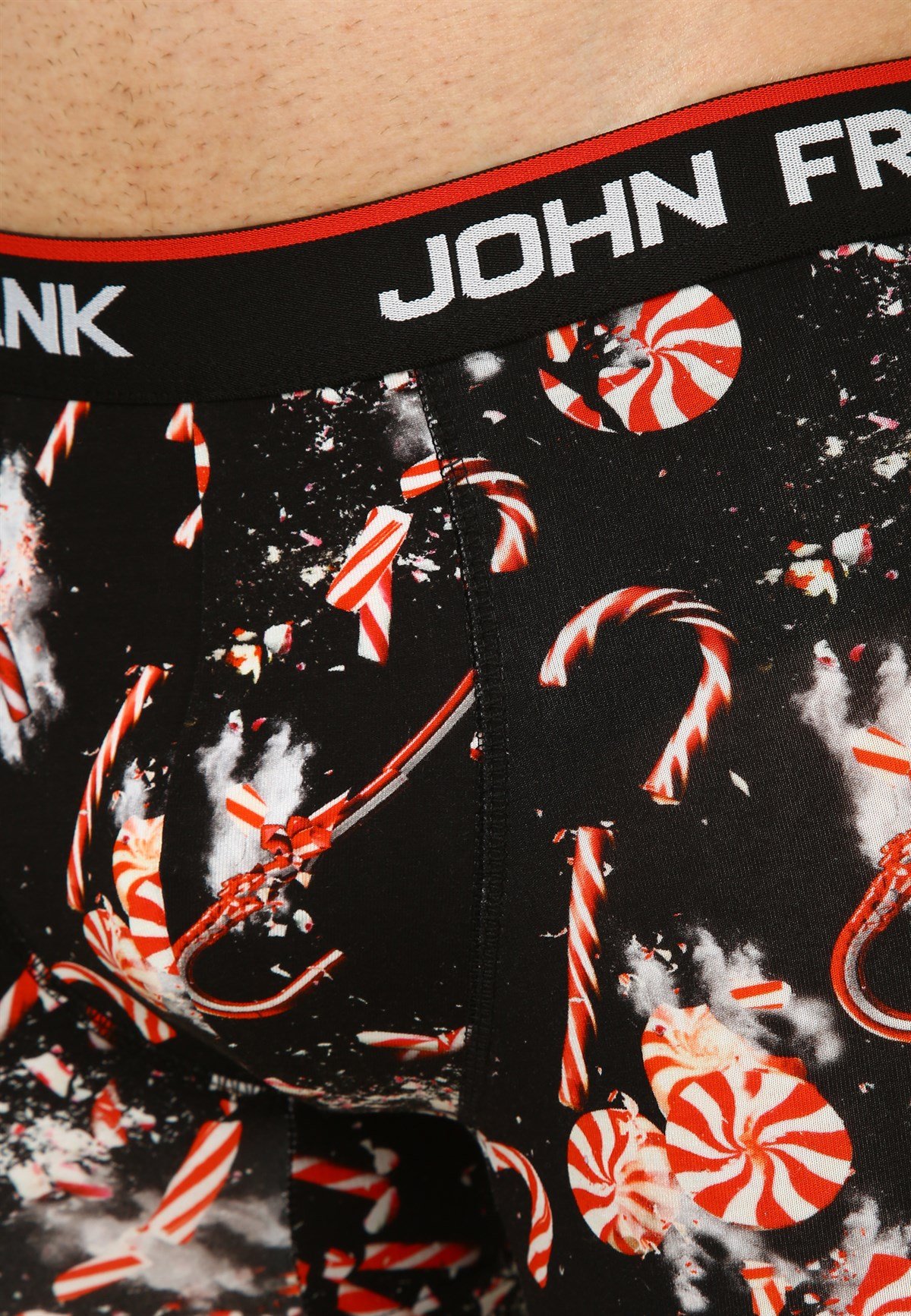 John Frank Christmas Candy Crack Boxer