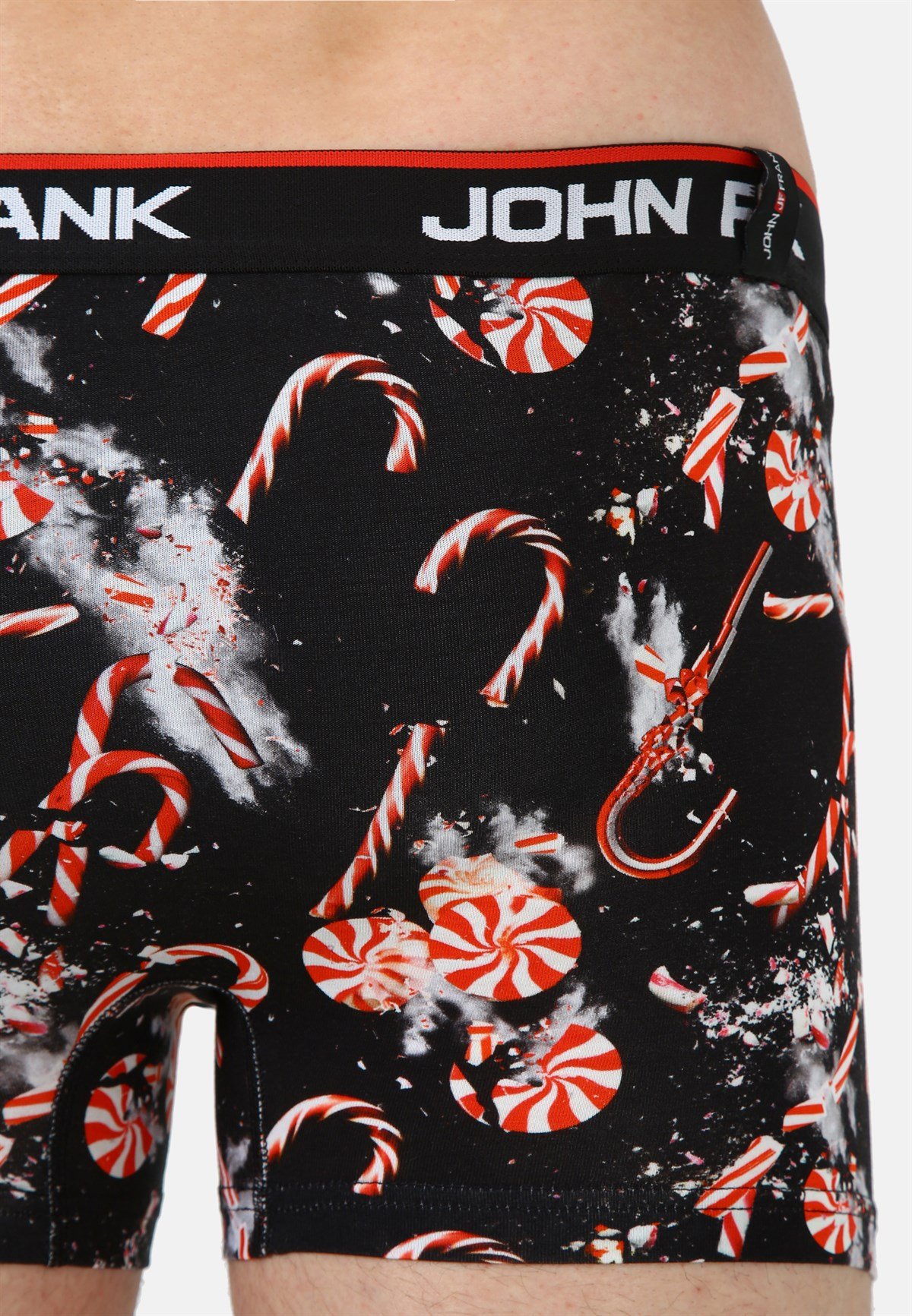 John Frank Christmas Candy Crack Boxer
