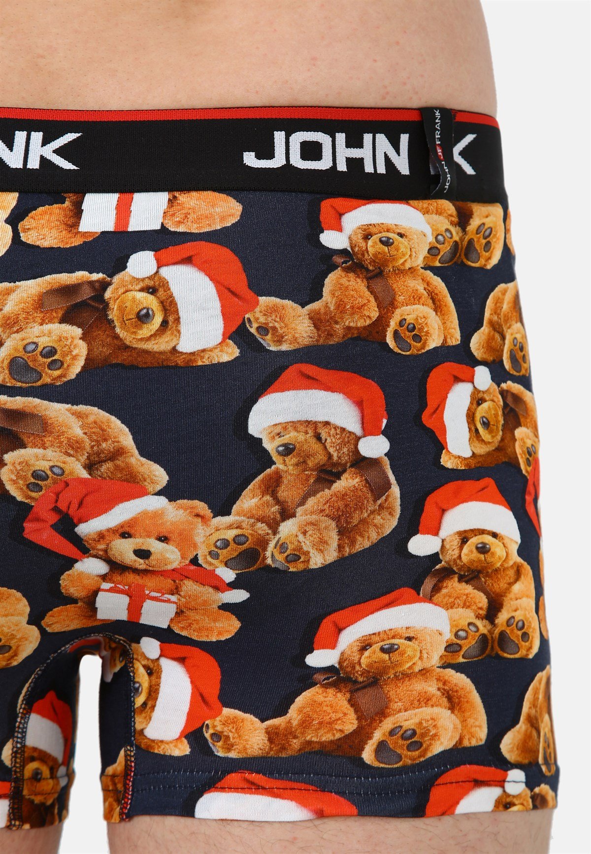 JOHN FRANK DİJİTAL BASKILI BOXER MULTICOLOR