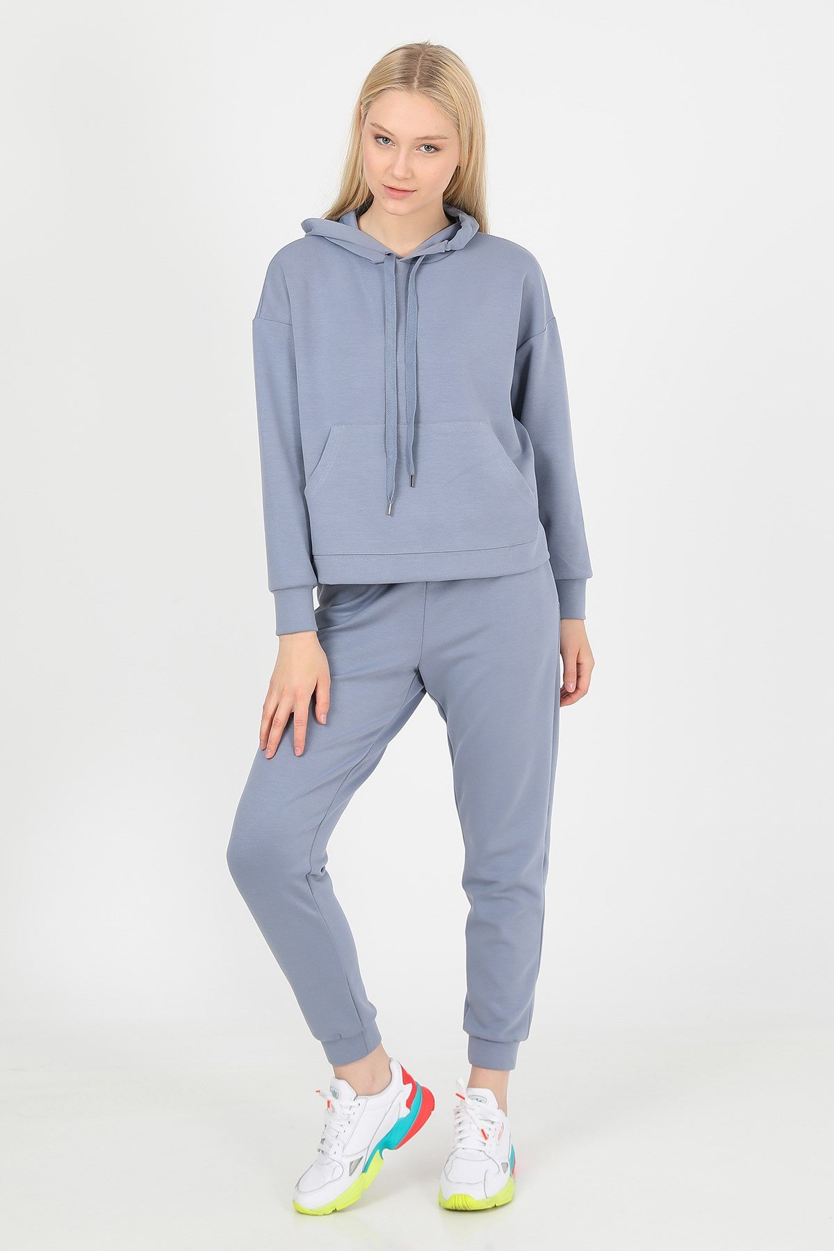 JOHN FRANK WOMAN SPORTS&LOUNGEWEAR JOGGING ACIK MAVI