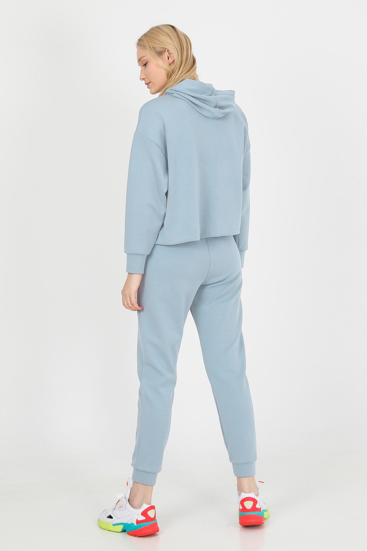 John Frank Comfy Bebe Mavi Hoodie