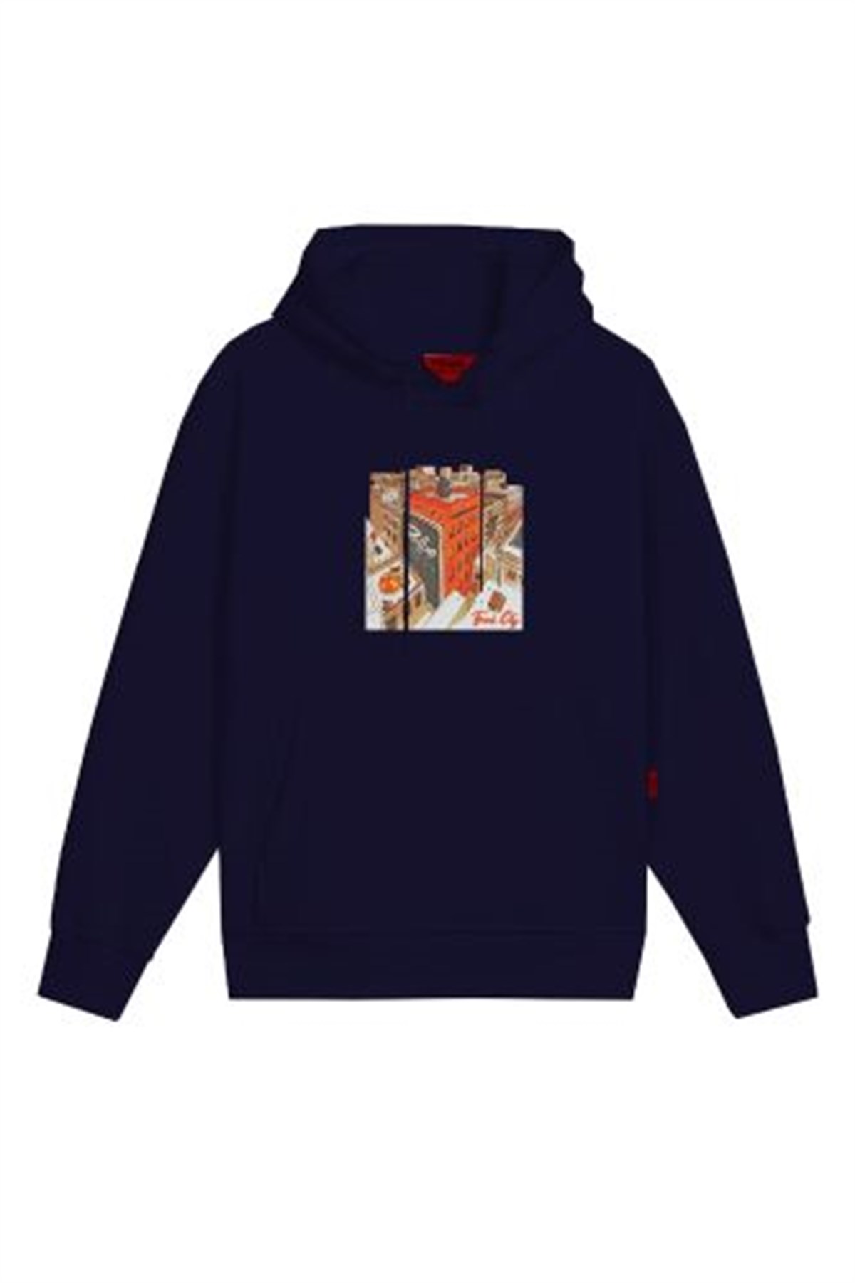 JOHN FRANK COOL HOODIE SWEATSHIRT MULTICOLOR