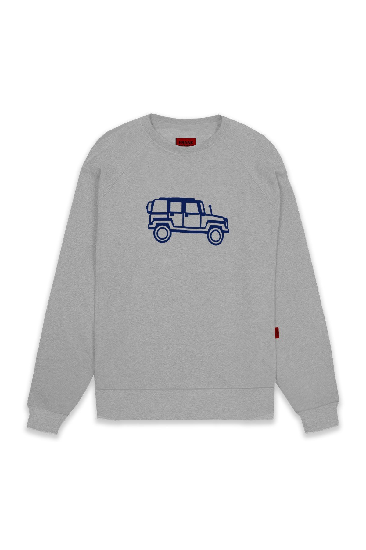 JOHN FRANK COOL SWEATSHIRT GRİ MELANJ
