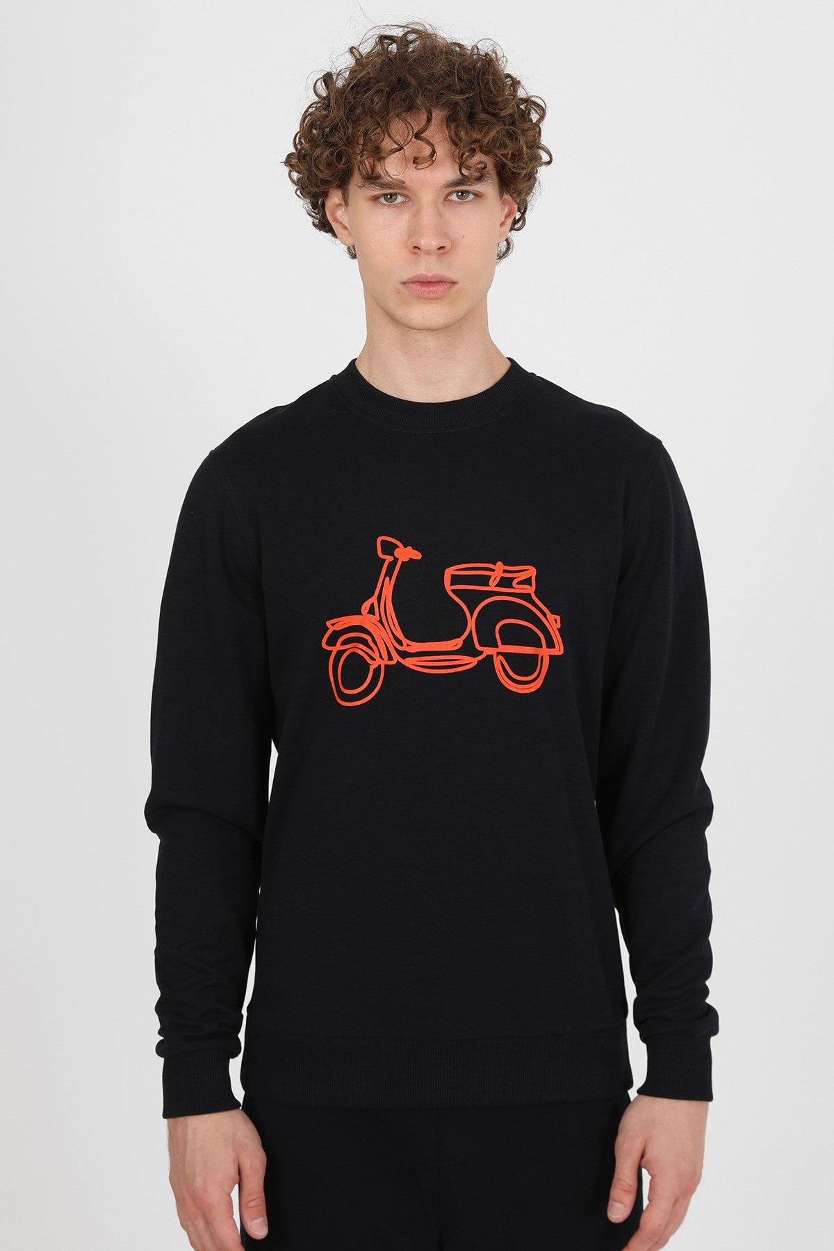JOHN FRANK COOL SWEATSHIRT LACİVERT