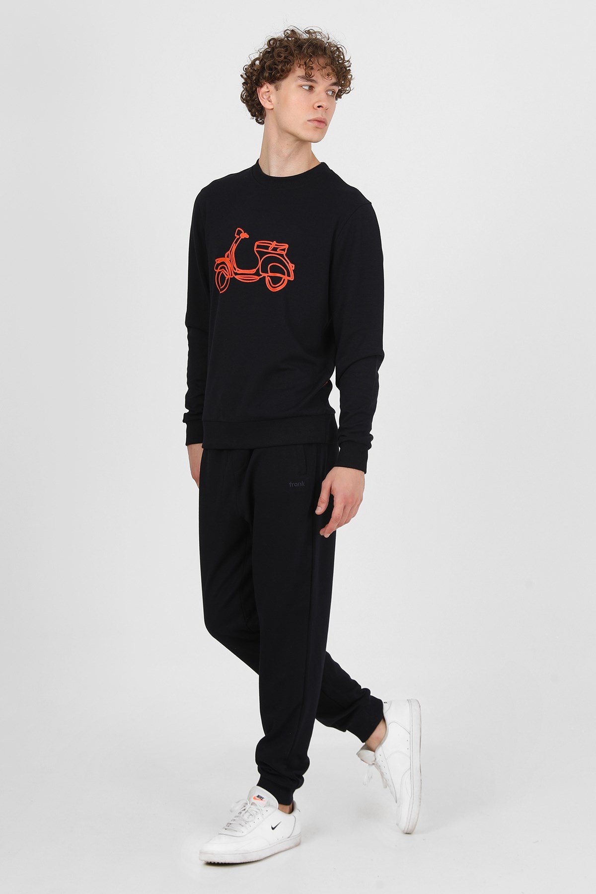 JOHN FRANK COOL SWEATSHIRT LACİVERT
