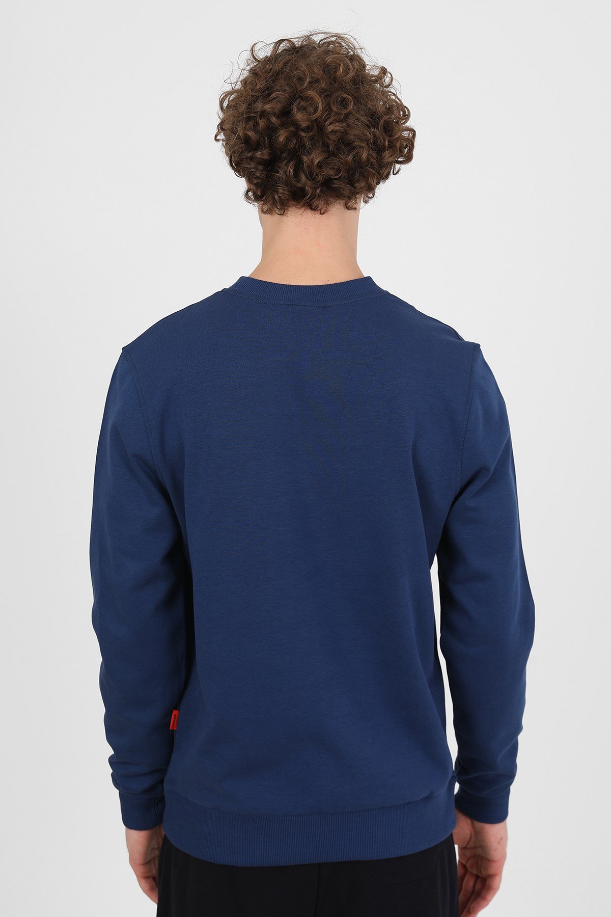JOHN FRANK COOL SWEATSHIRT SAKS MAVİ