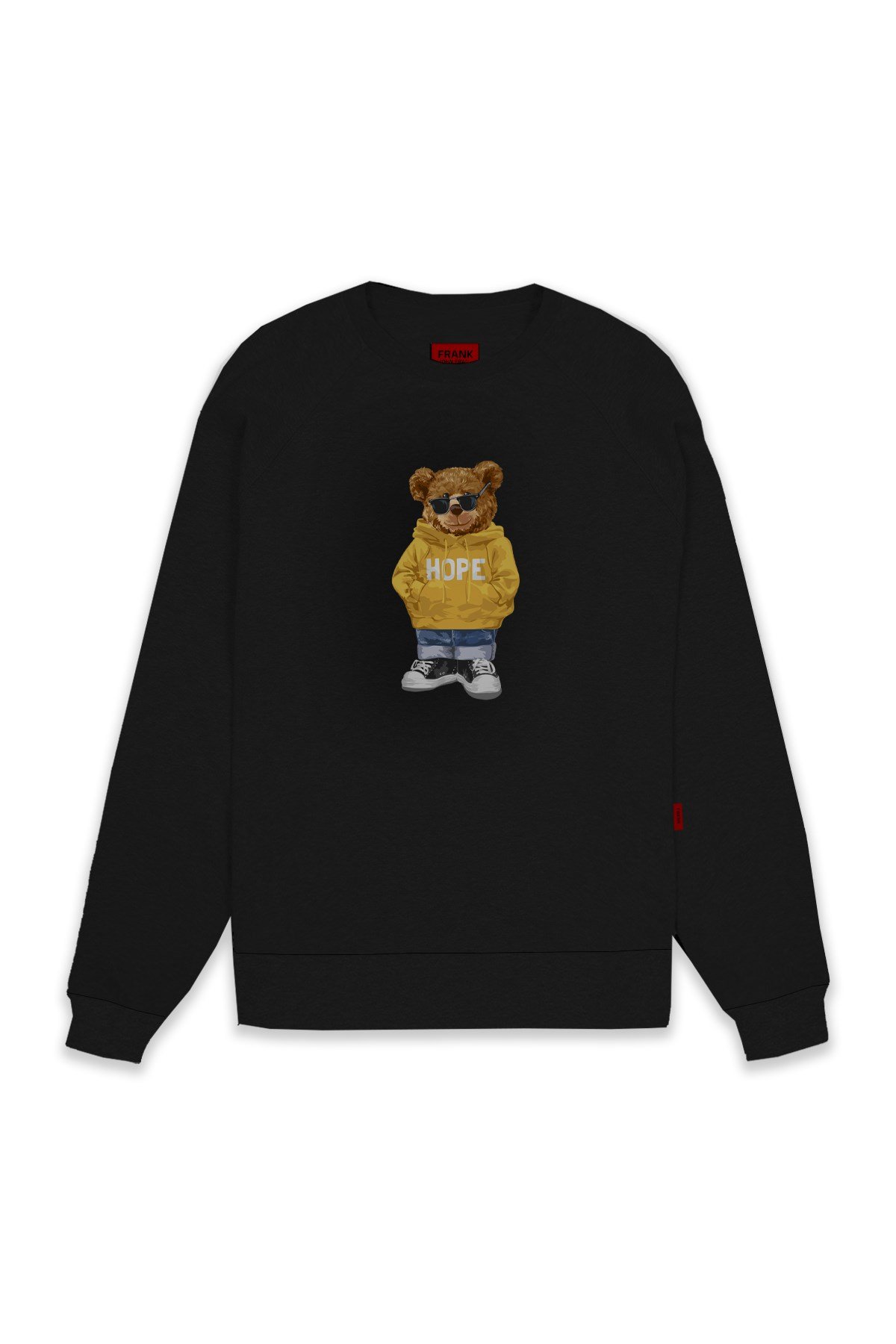 JOHN FRANK COOL SWEATSHIRT SİYAH