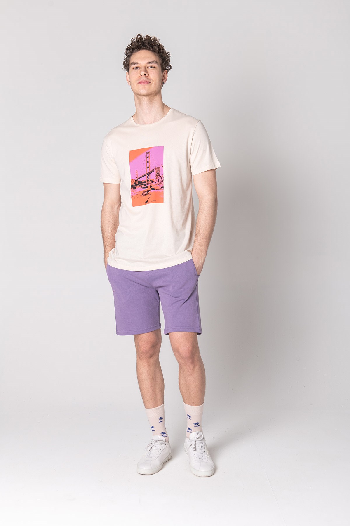 JOHN FRANK COOL T-SHIRT BEJ