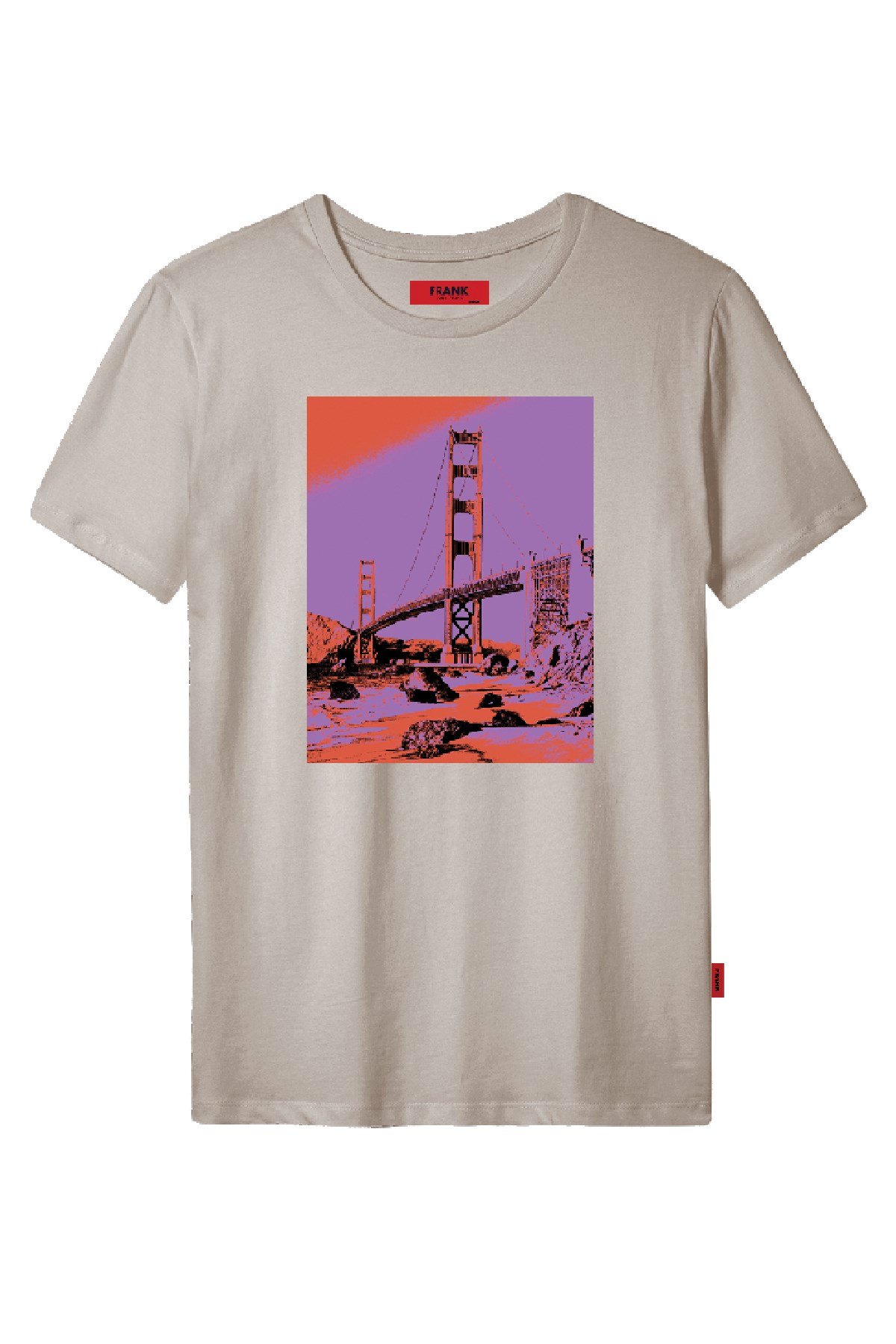 JOHN FRANK COOL T-SHIRT BEJ