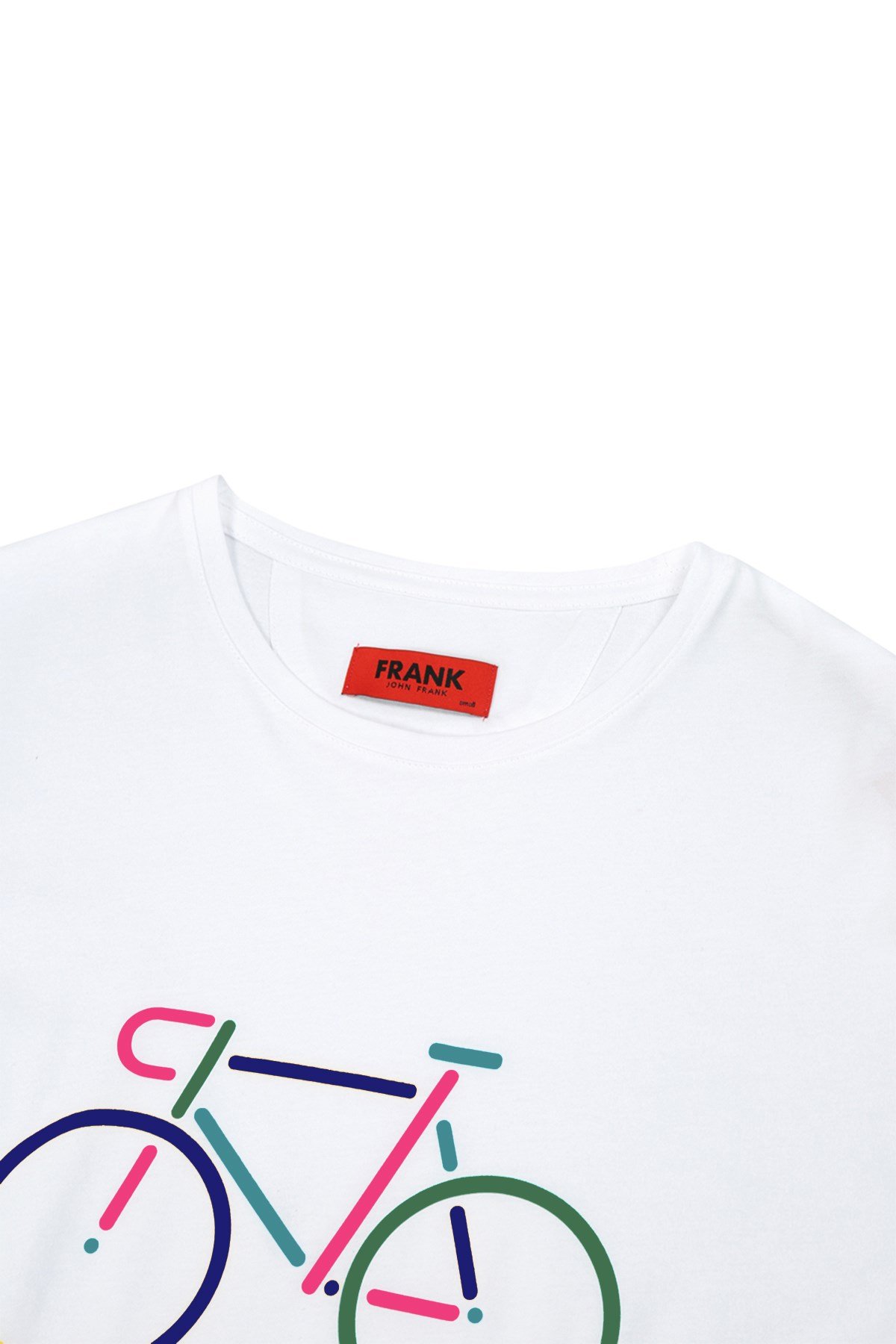 JOHN FRANK COOL T-SHIRT BEYAZ