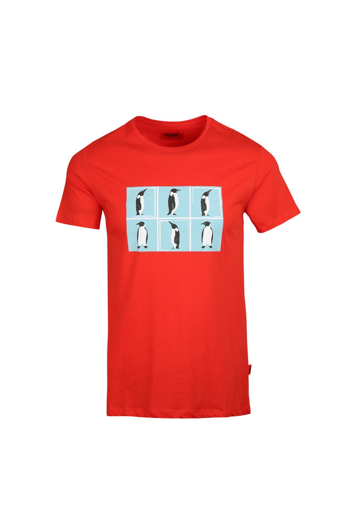 JOHN FRANK BASKILI COOL T-SHIRT CORAL-MERCAN