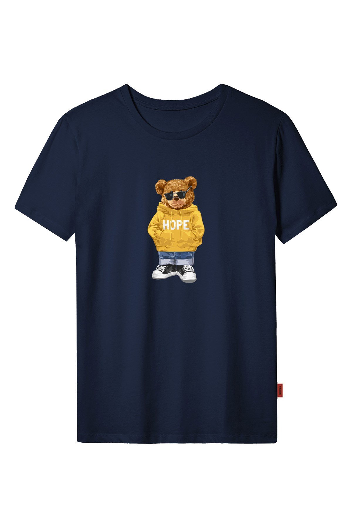 JOHN FRANK COOL T-SHIRT LACİVERT