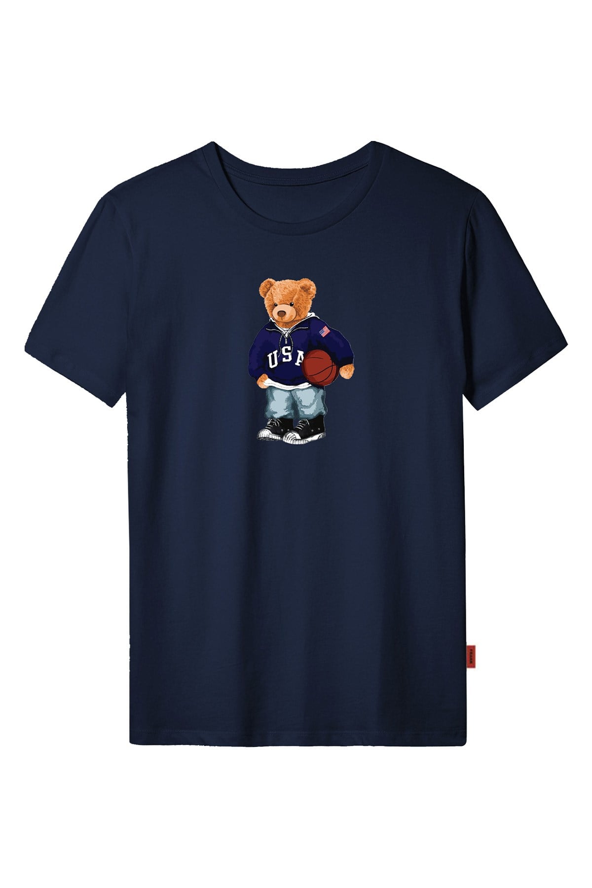 JOHN FRANK COOL T-SHIRT LACİVERT
