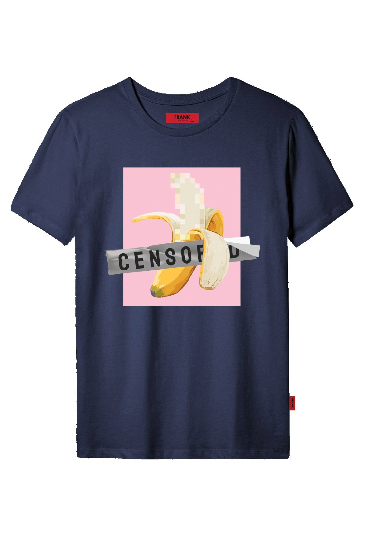 JOHN FRANK COOL T-SHIRT LACİVERT