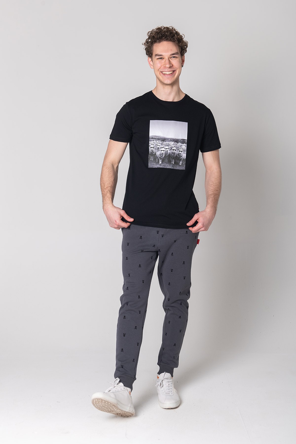 JOHN FRANK COOL T-SHIRT MULTICOLOR