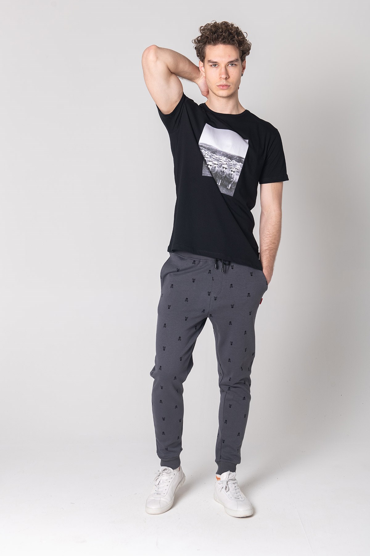 JOHN FRANK COOL T-SHIRT MULTICOLOR