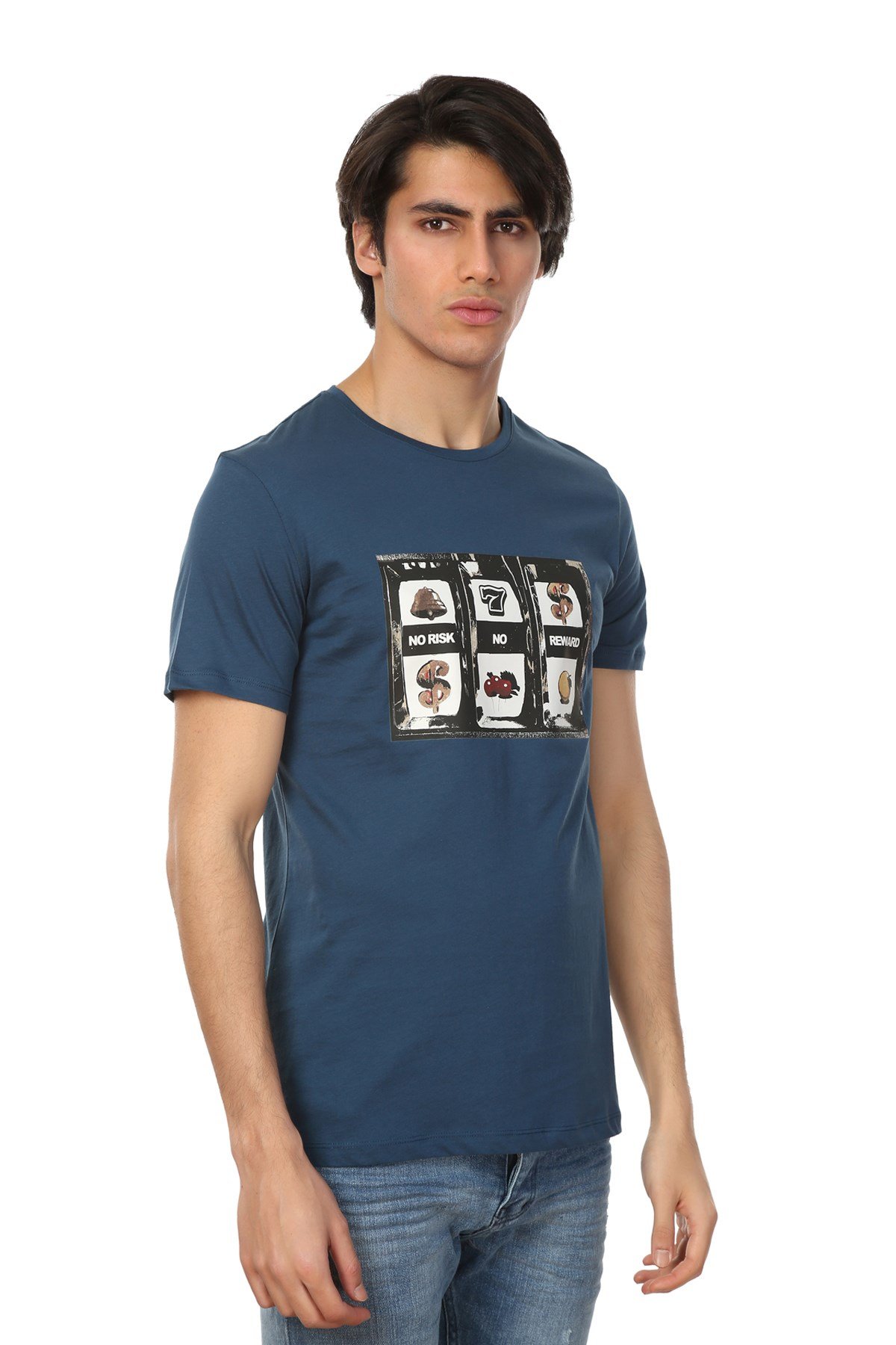 JOHN FRANK BASKILI COOL T-SHIRT MULTICOLOR