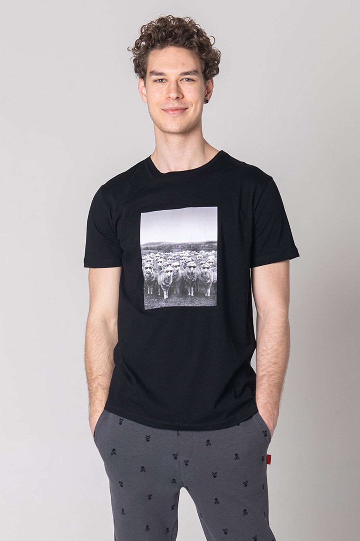 JOHN FRANK COOL T-SHIRT MULTICOLOR
