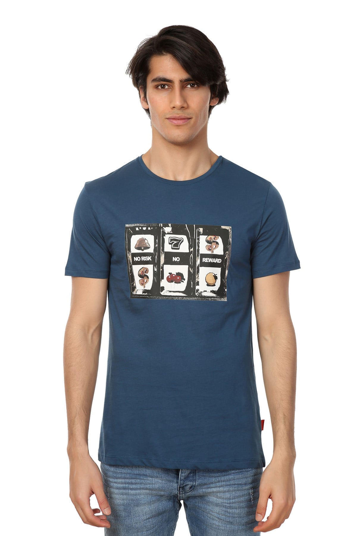 JOHN FRANK BASKILI COOL T-SHIRT MULTICOLOR