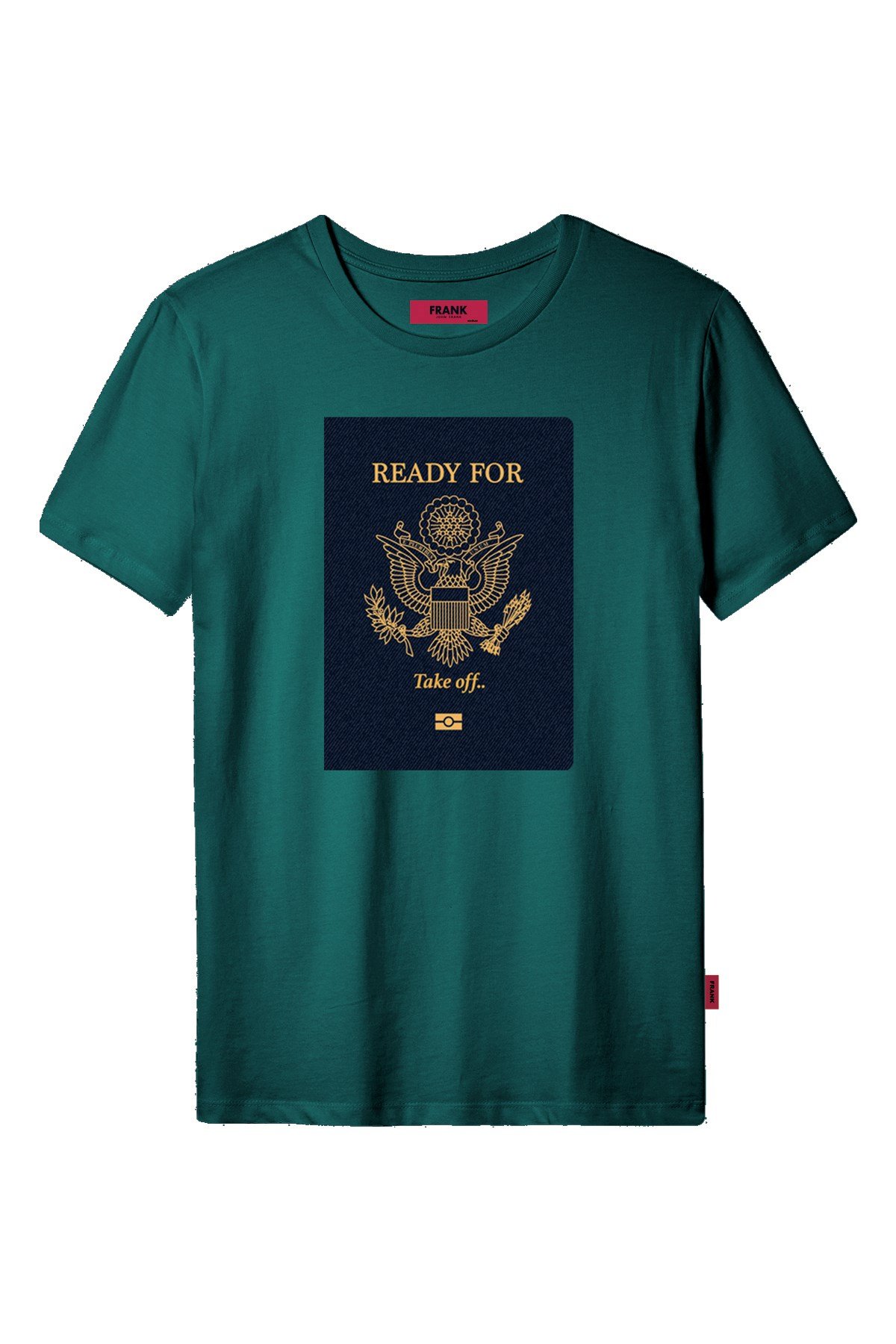 JOHN FRANK COOL T-SHIRT PETROL