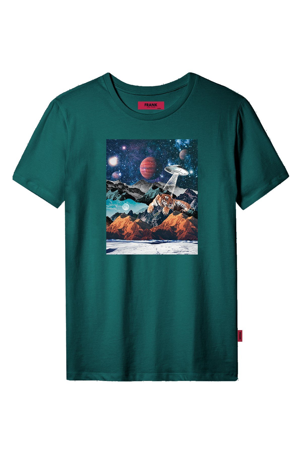 JOHN FRANK COOL T-SHIRT PETROL