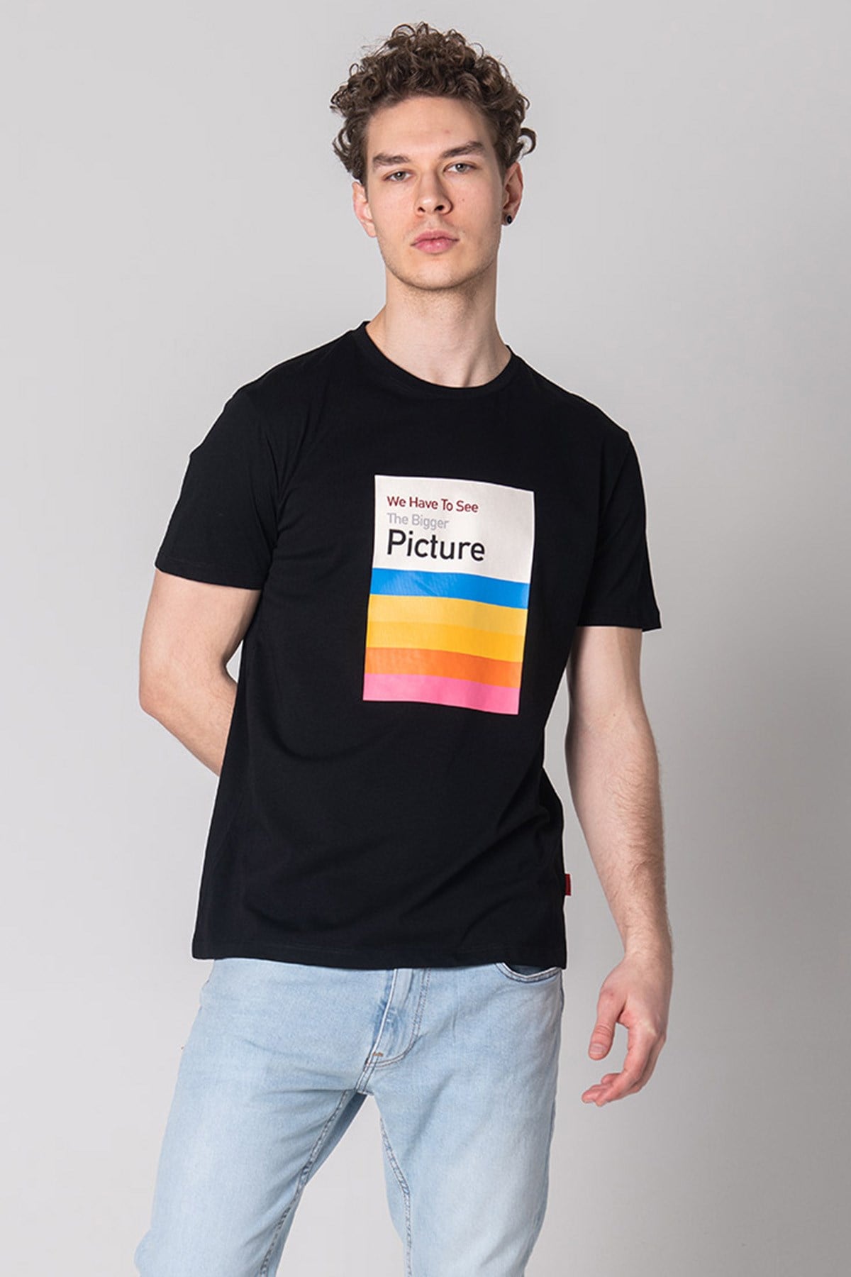 JOHN FRANK COOL T-SHIRT SİYAH