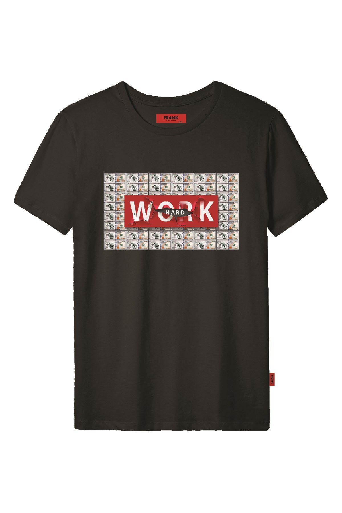 JOHN FRANK COOL T-SHIRT SİYAH