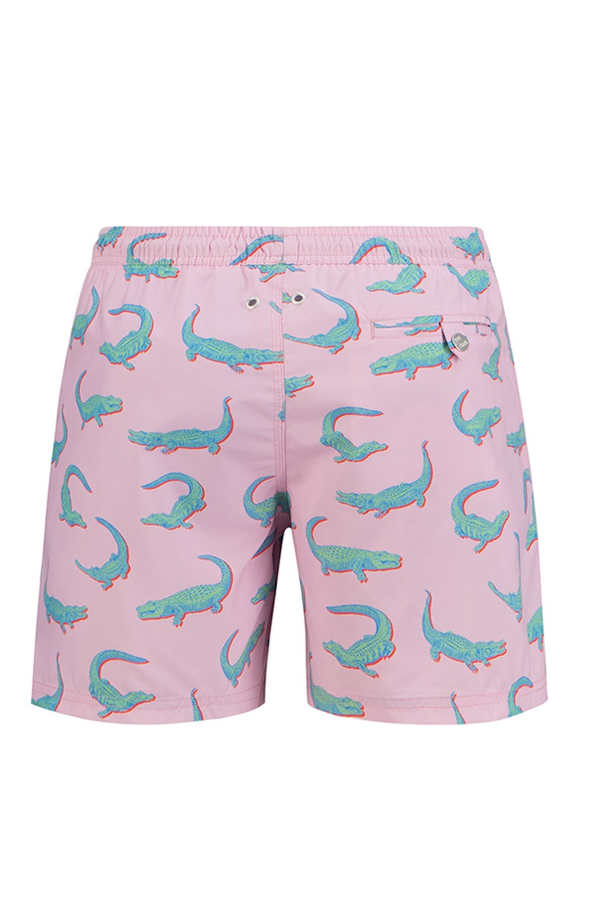 John Frank Crodile Pink Deniz Şortu