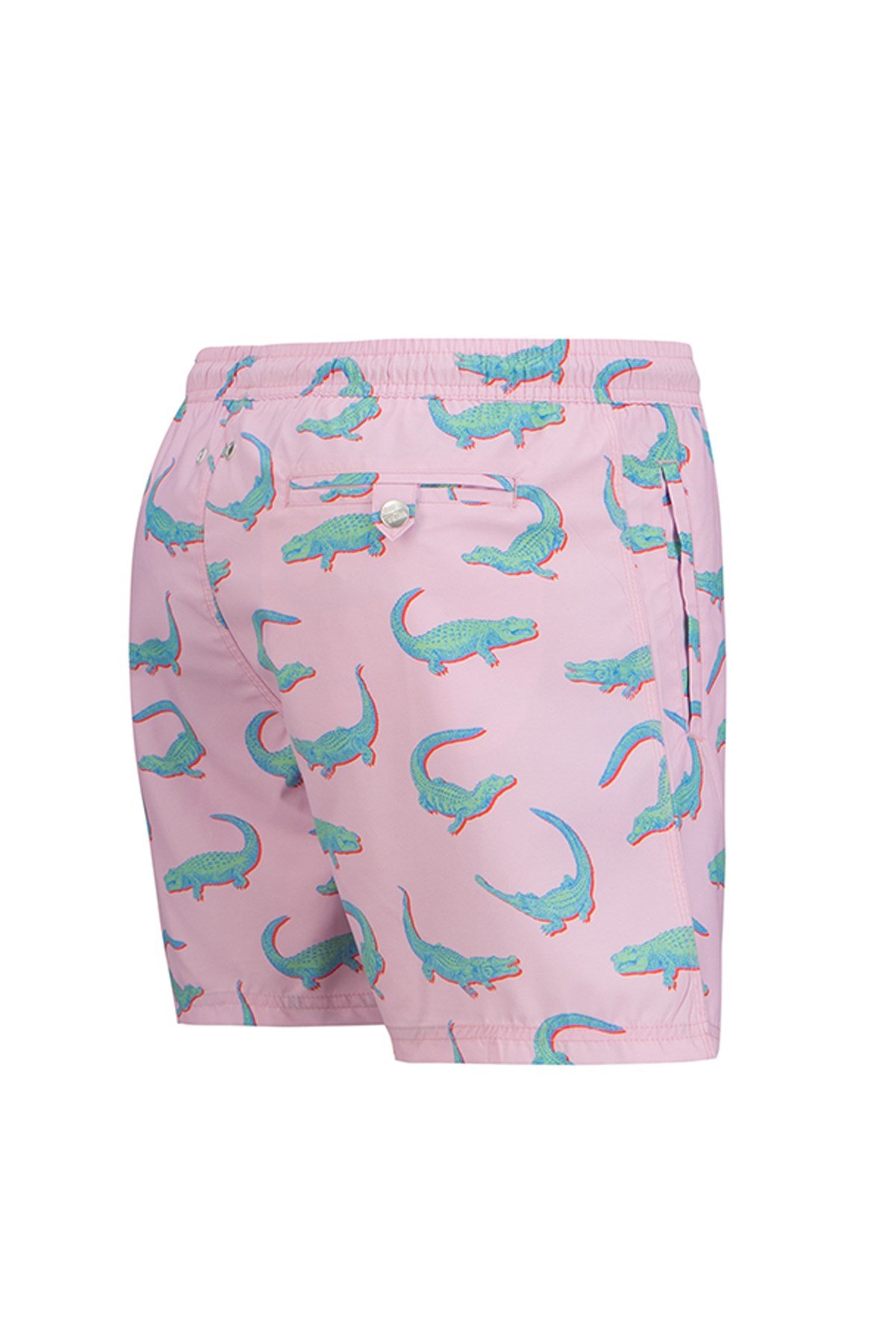 John Frank Crodile Pink Deniz Şortu