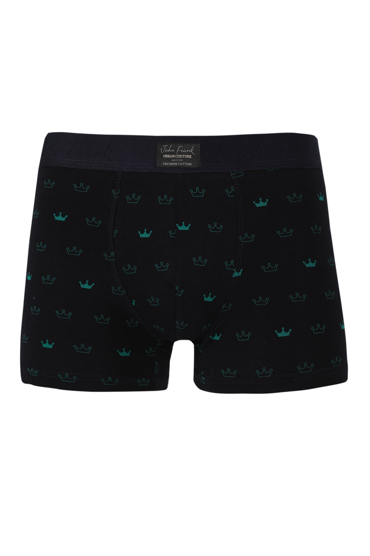 John Frank Crown Urban Couture Lacivert Boxer
