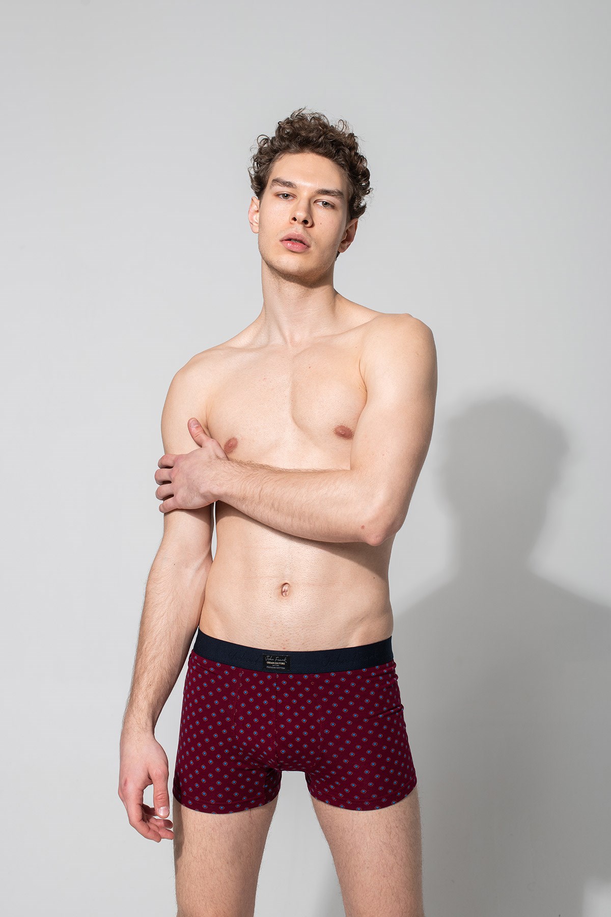 JOHN FRANK URBAN COUTURE BOXER BORDO