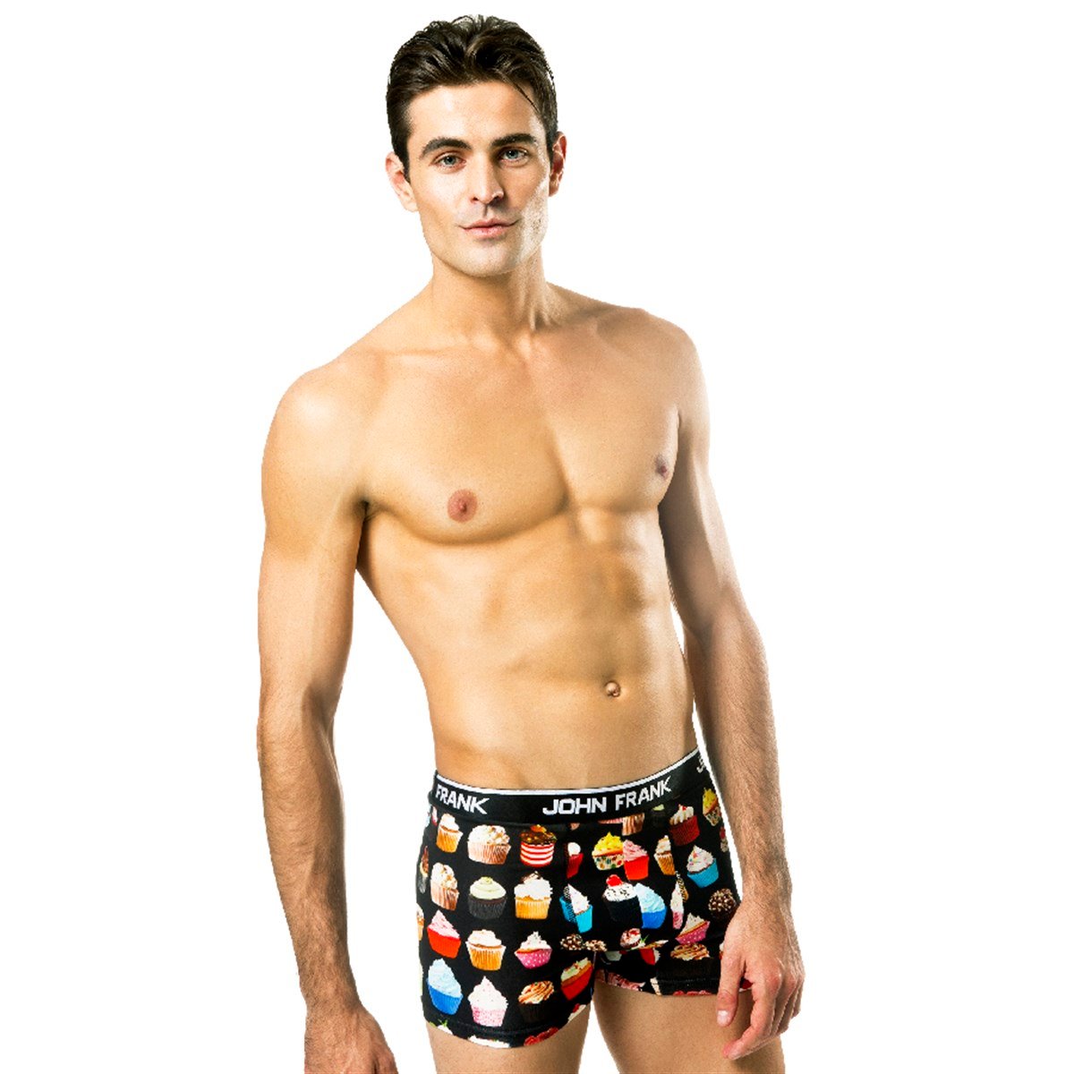 JOHN FRANK DİJİTAL BASKILI BOXER MULTICOLOR