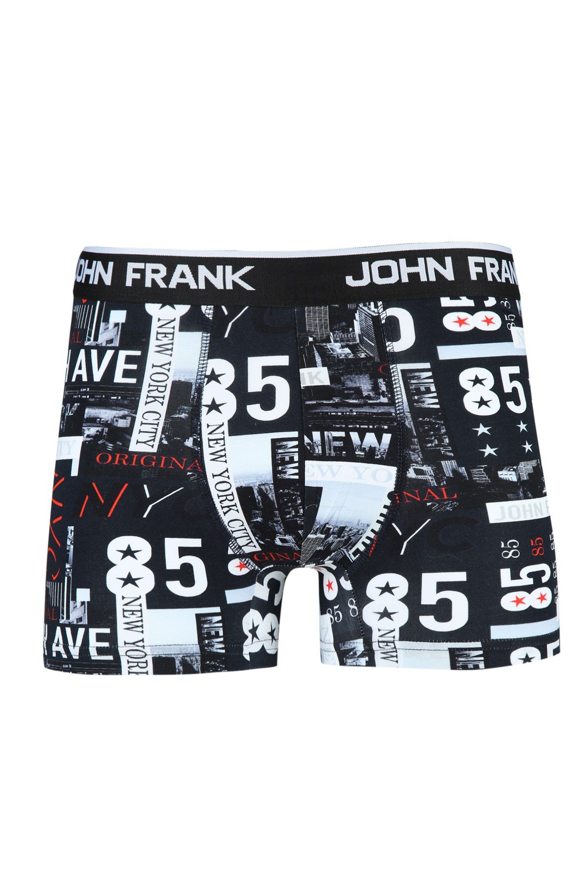 JOHN FRANK DİJİTAL BASKILI BOXER MULTICOLOR