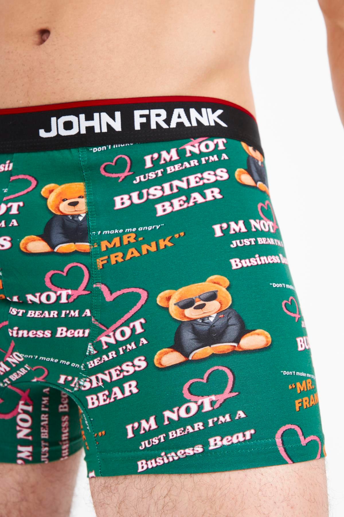 JOHN FRANK DİJİTAL BASKILI BOXER MULTICOLOR