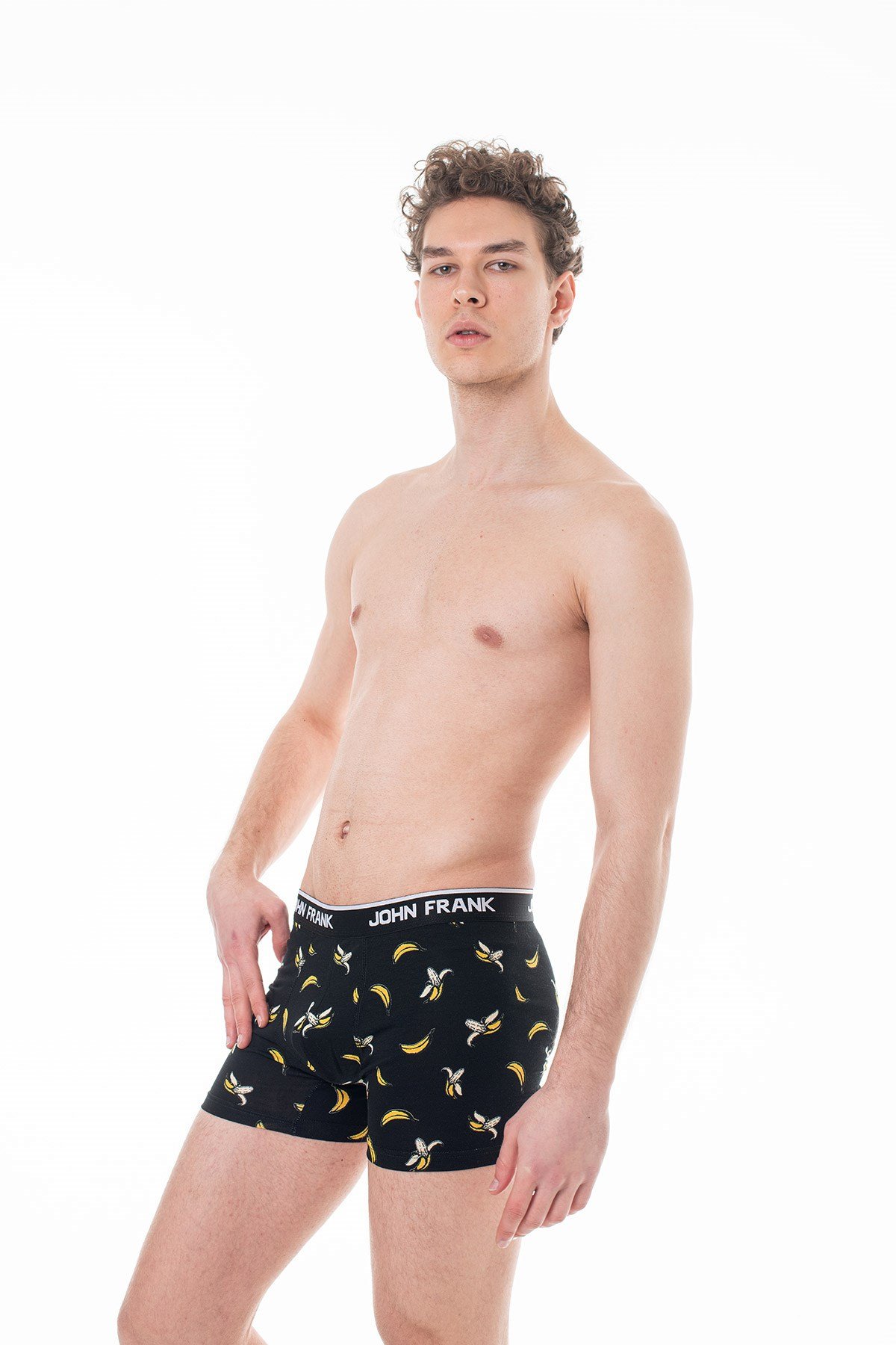 JOHN FRANK DİJİTAL BASKILI BOXER MULTICOLOR