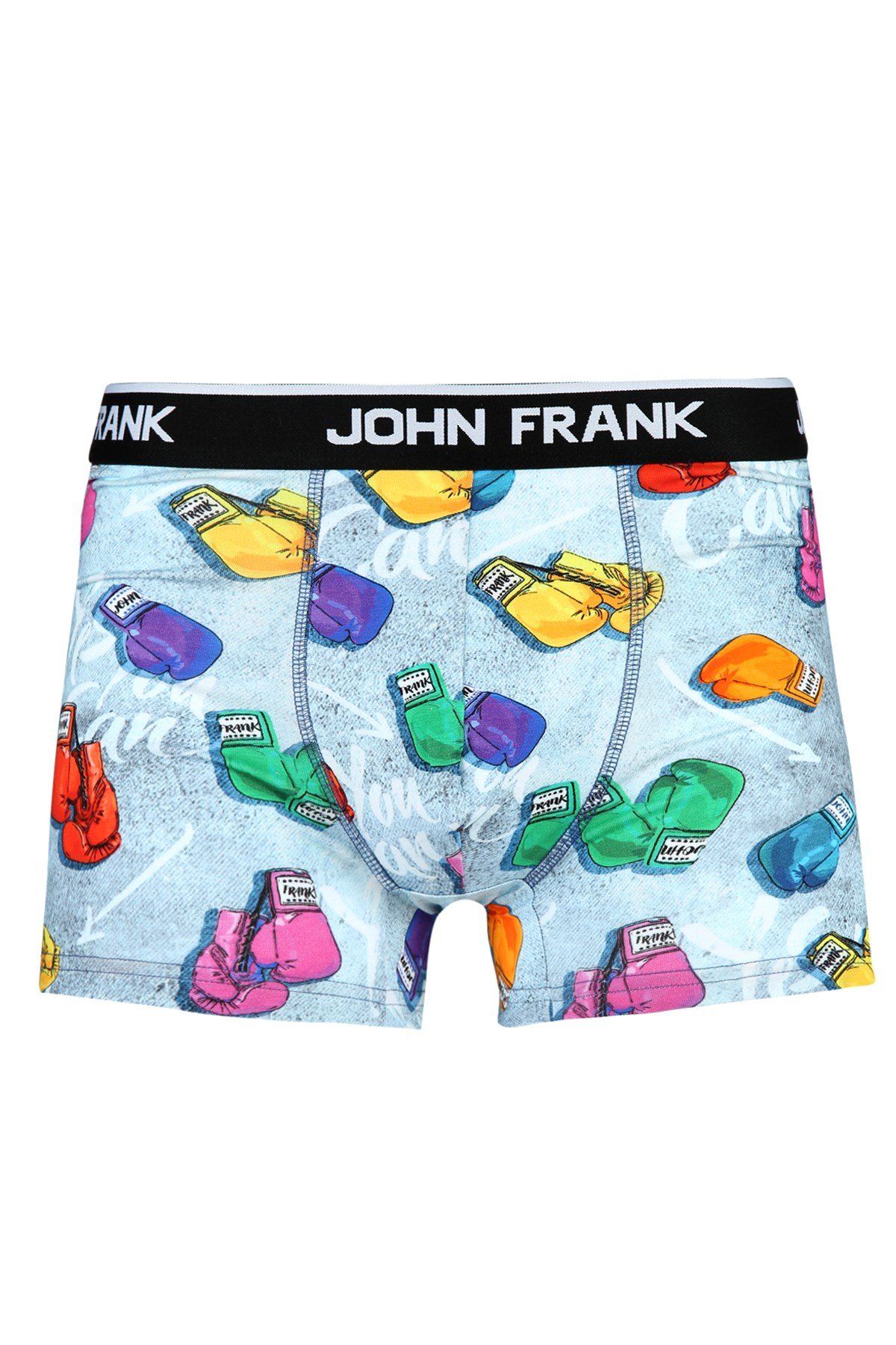 JOHN FRANK DİJİTAL BASKILI BOXER MULTICOLOR