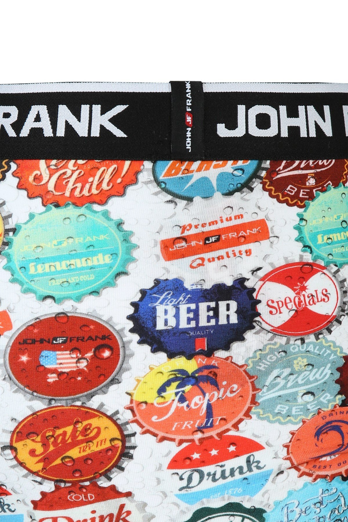 JOHN FRANK DİJİTAL BASKILI BOXER MULTICOLOR