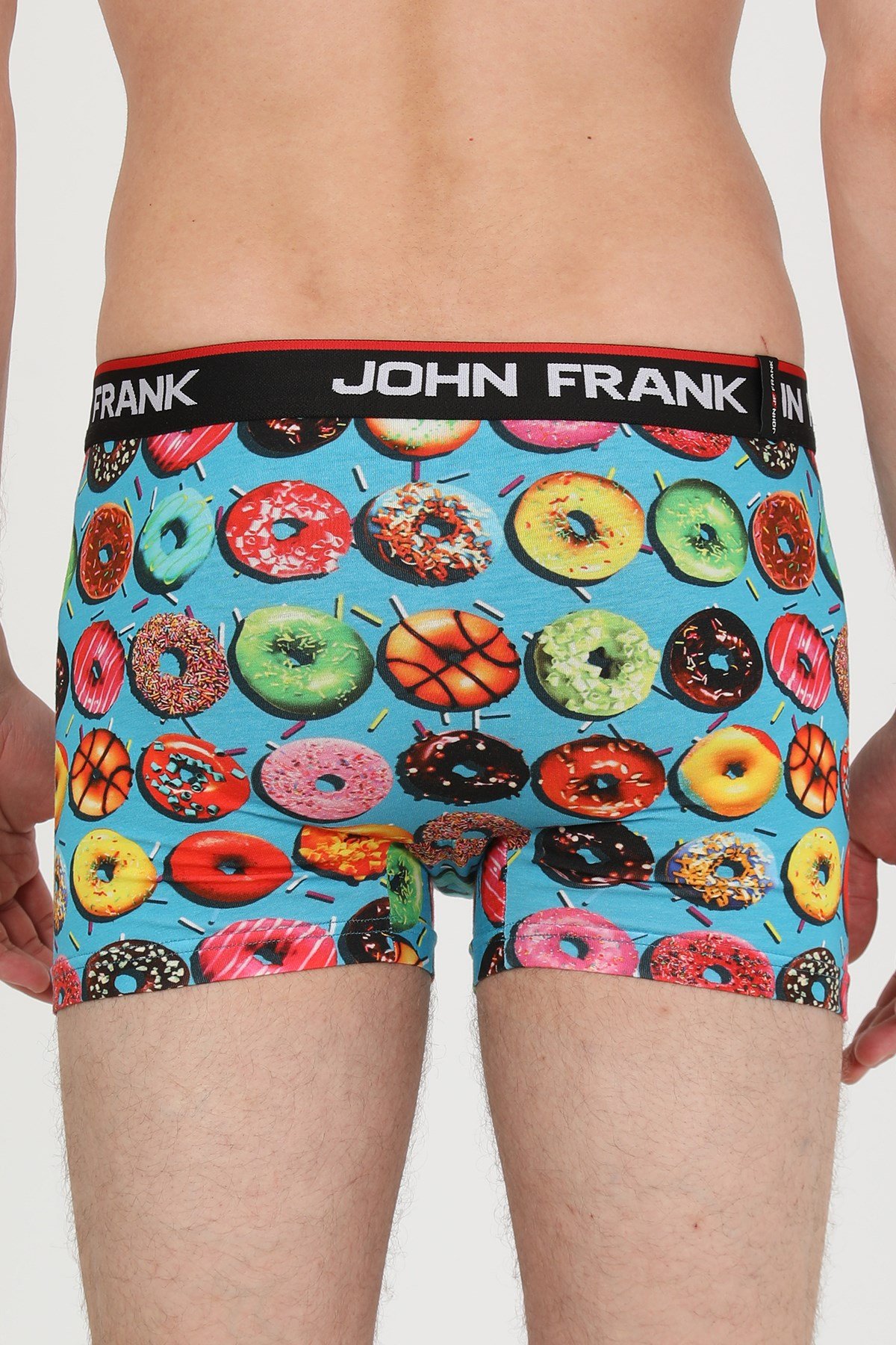 JOHN FRANK DİJİTAL BASKILI BOXER MULTICOLOR
