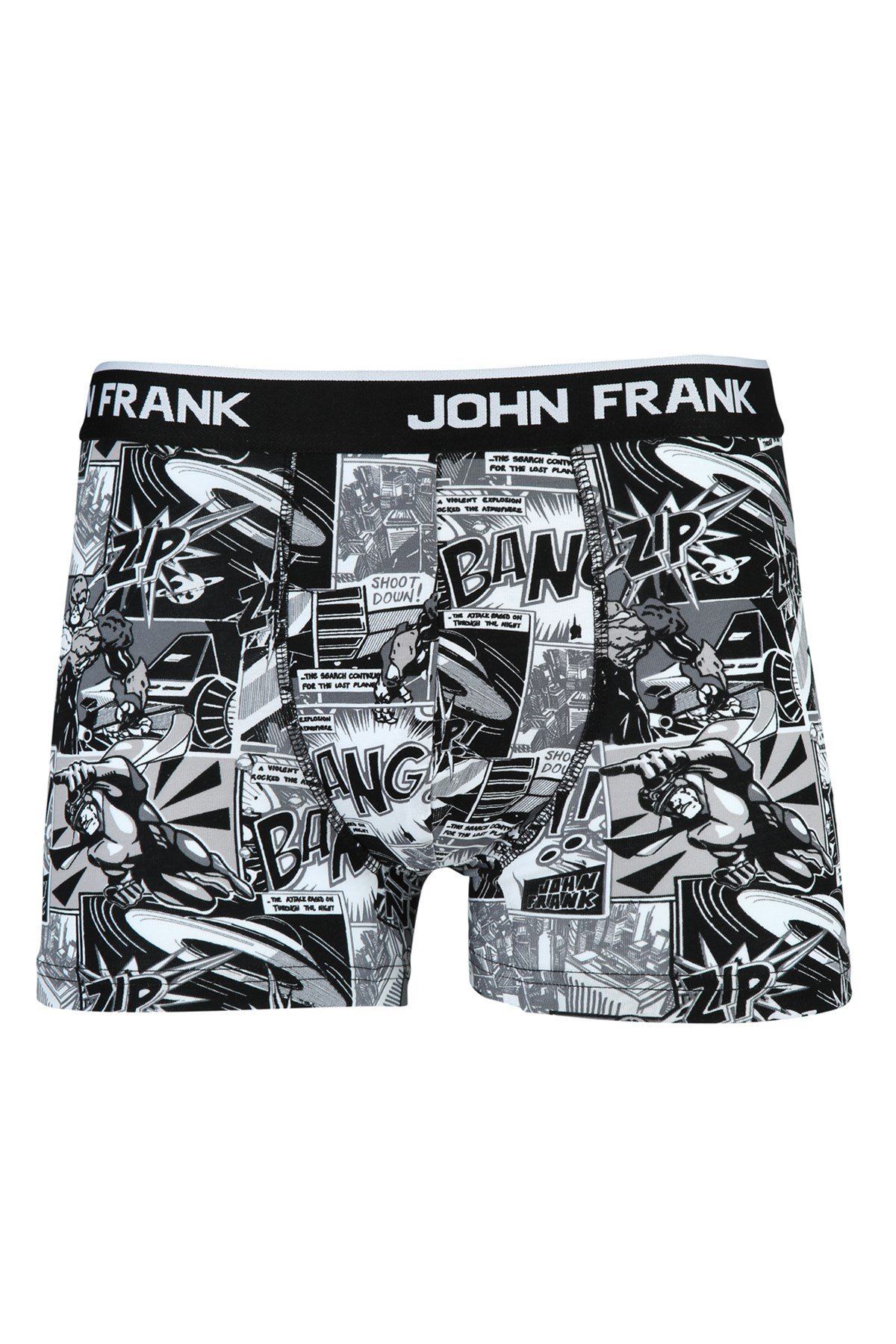 JOHN FRANK DİJİTAL BASKILI BOXER MULTICOLOR