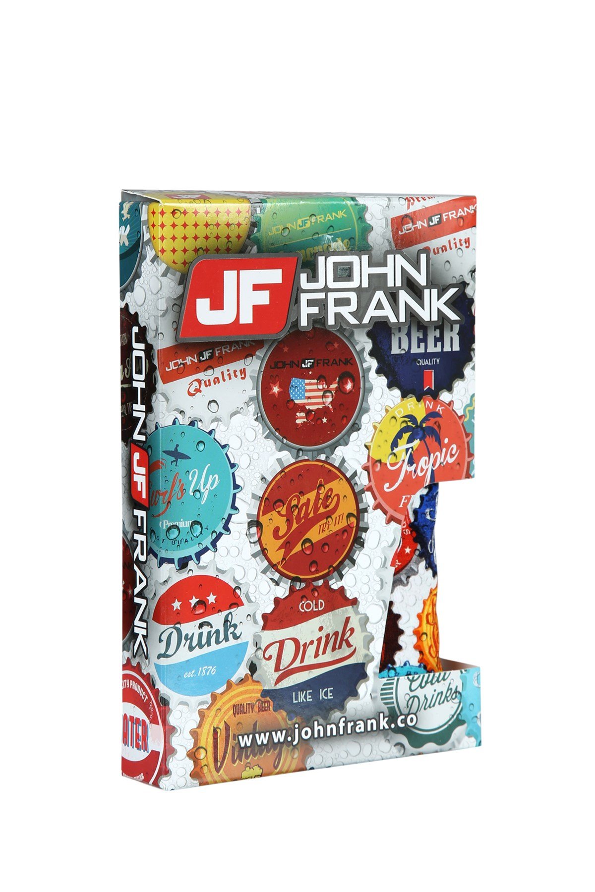 JOHN FRANK DİJİTAL BASKILI BOXER MULTICOLOR