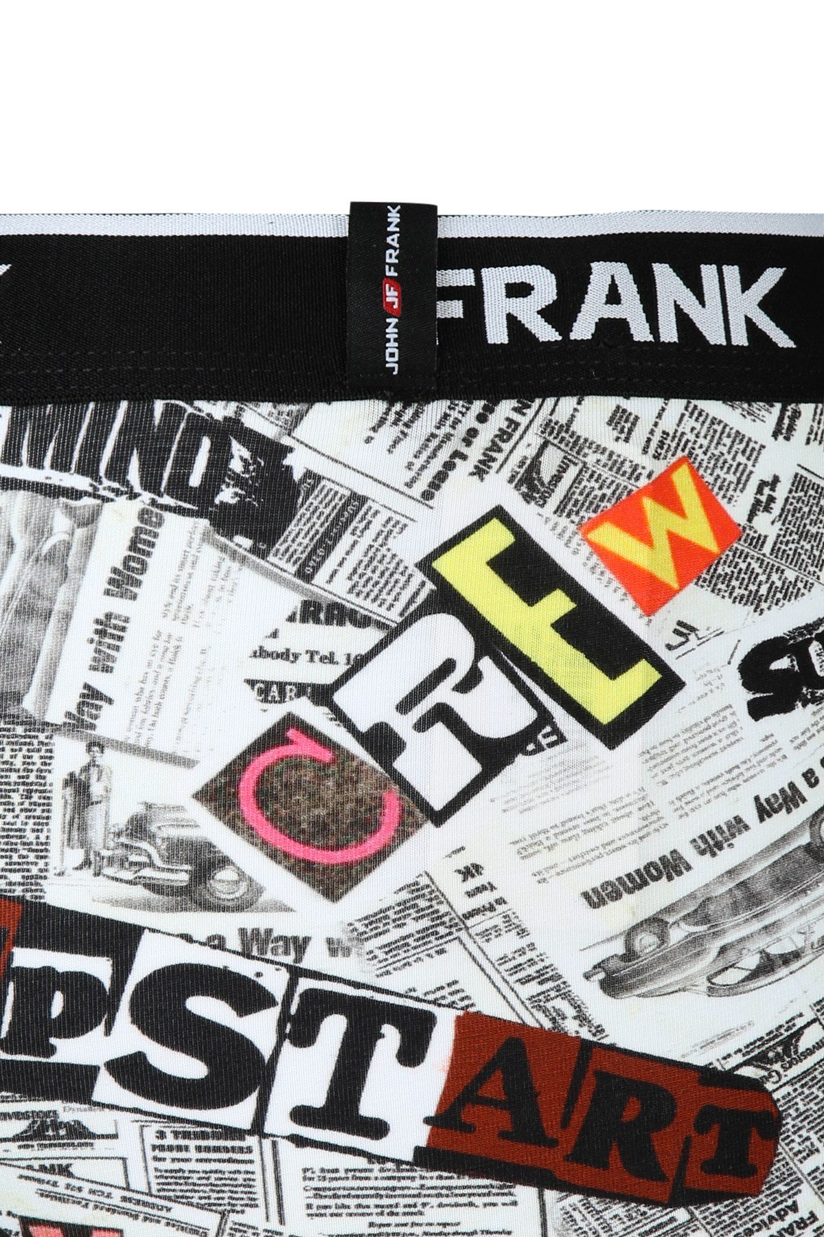 JOHN FRANK DİJİTAL BASKILI BOXER MULTICOLOR