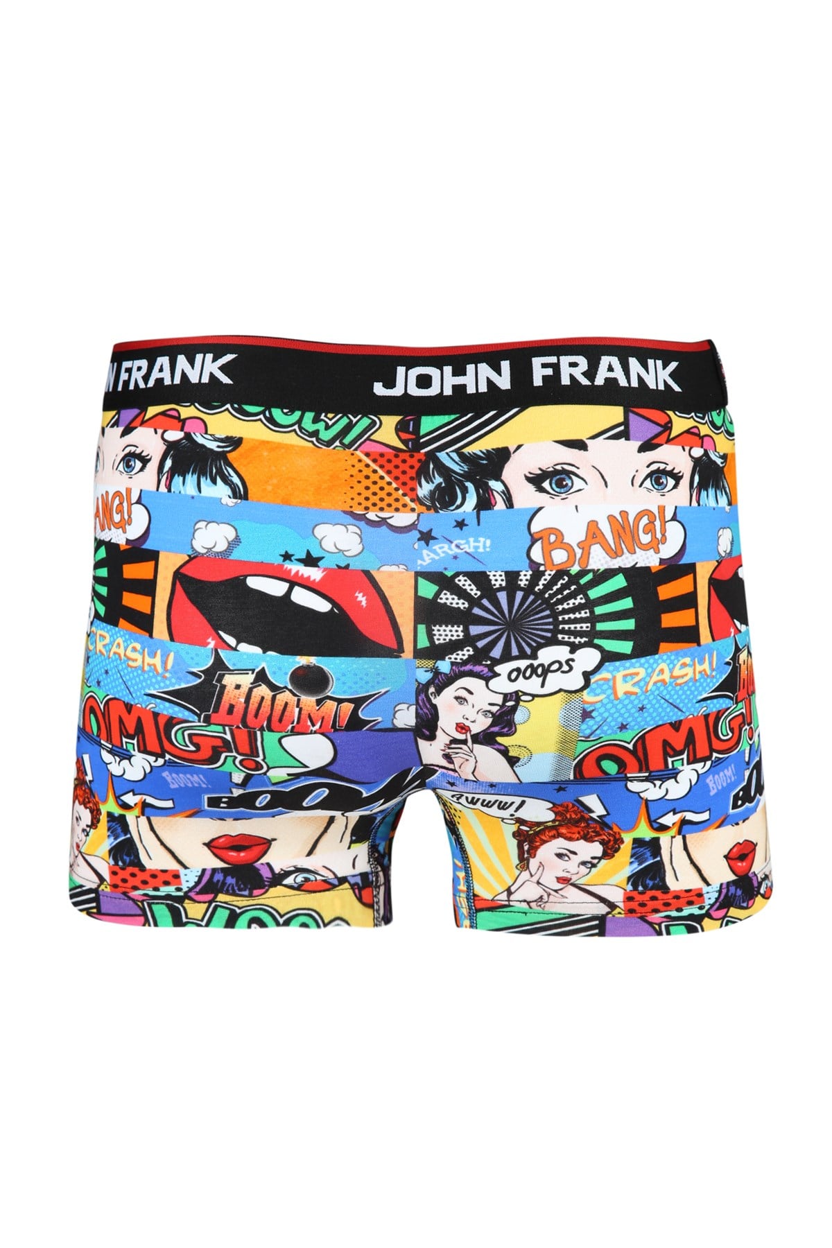 JOHN FRANK DİJİTAL BASKILI BOXER MULTICOLOR