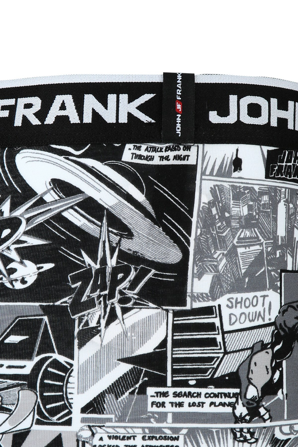 JOHN FRANK DİJİTAL BASKILI BOXER MULTICOLOR